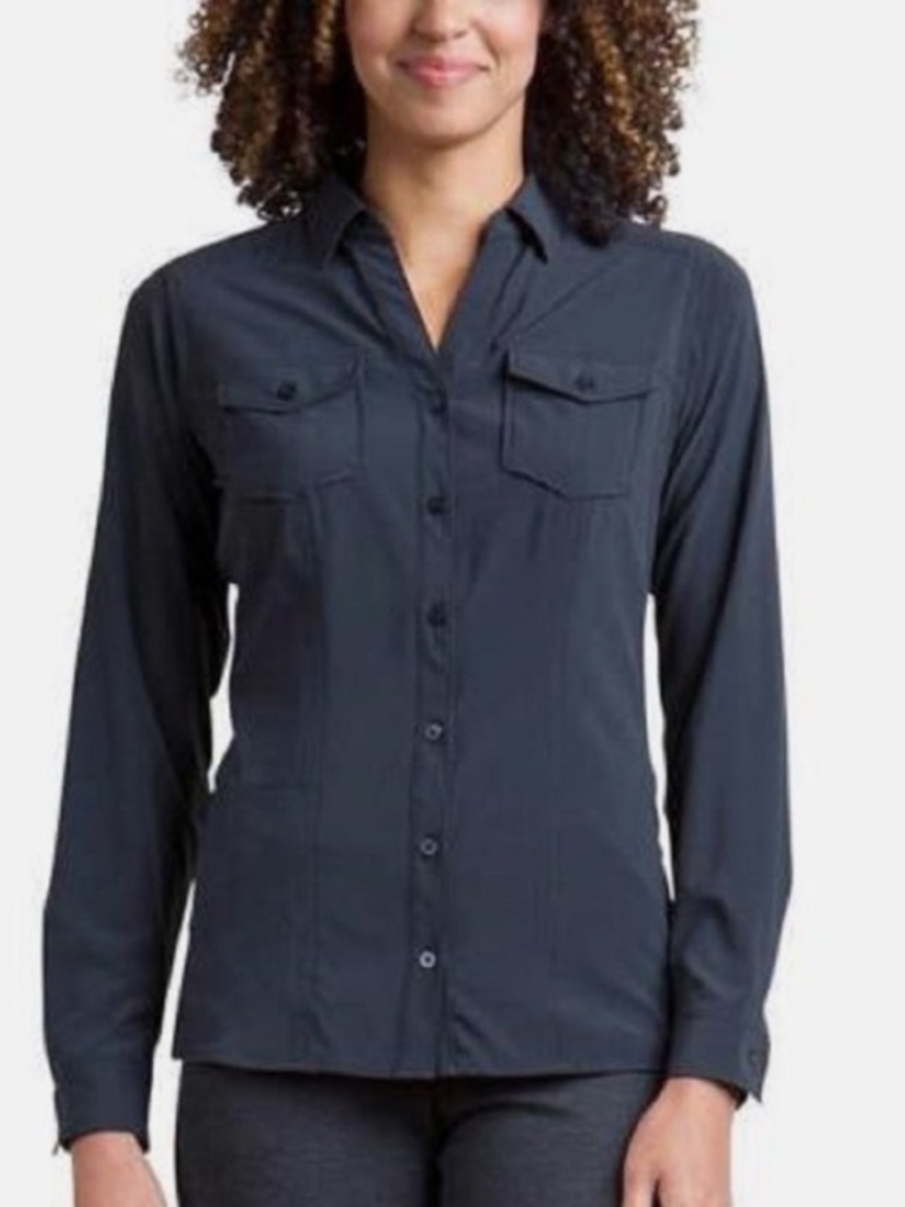 ExOfficio Button Up Long Sleeve Shirt Size Small